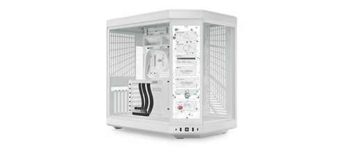 Hyte MT/Sans Alim/E-ATX Blanc - Boîtier PC Hyte - grosbill-pro.com - 0
