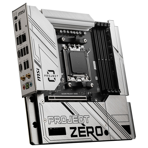 MSI B650M PROJECT ZERO Micro-ATX  - Carte mère MSI - grosbill-pro.com - 1