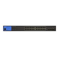 24-PORT MANAGED POE+GE SWITCH 4 10G - Achat / Vente sur grosbill-pro.com - 1