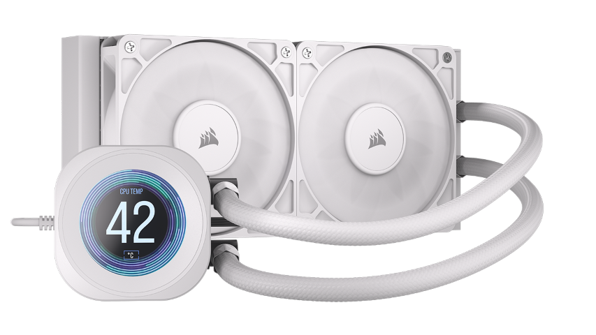 NAUTILUS 240 RS LCD - 240mm - Blanc