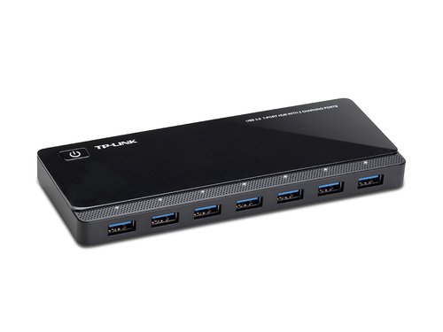 USB 3.0 7-Port Hub 2 Charging Ports - Achat / Vente sur grosbill-pro.com - 0