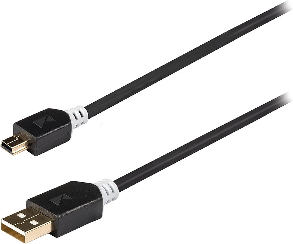 Câble USB-A/Mini USB mâle/mâle - 3m - Anthracite#