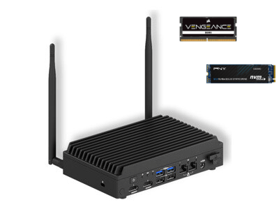NUC 13 Rugged-Tall Atom x7211E + SSD 500Go + 16Go 