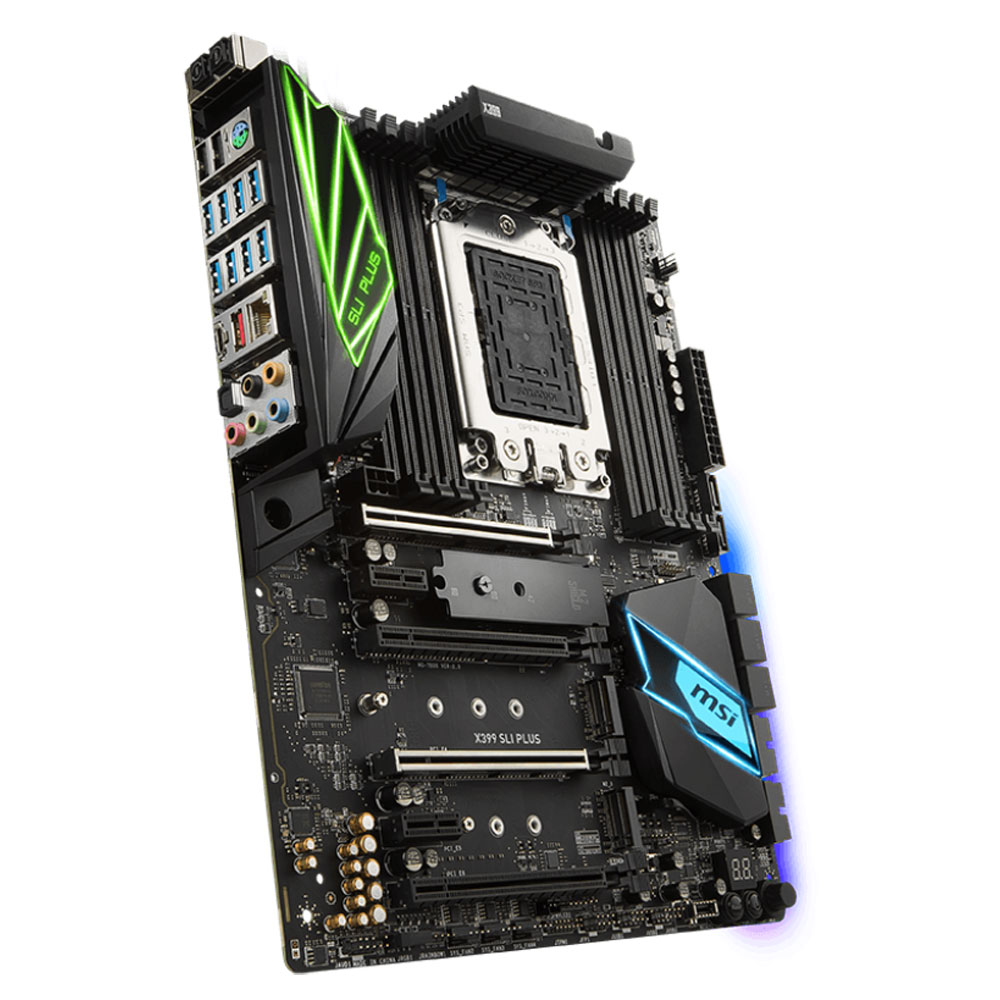 MSI X399 SLI PLUS ATX  - Carte mère MSI - grosbill-pro.com - 2