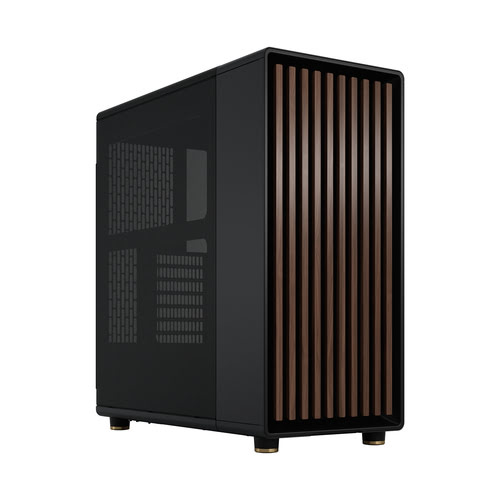 Grosbill Boîtier PC Fractal Design North Charcoal Black - MT/Sans alim/ATX