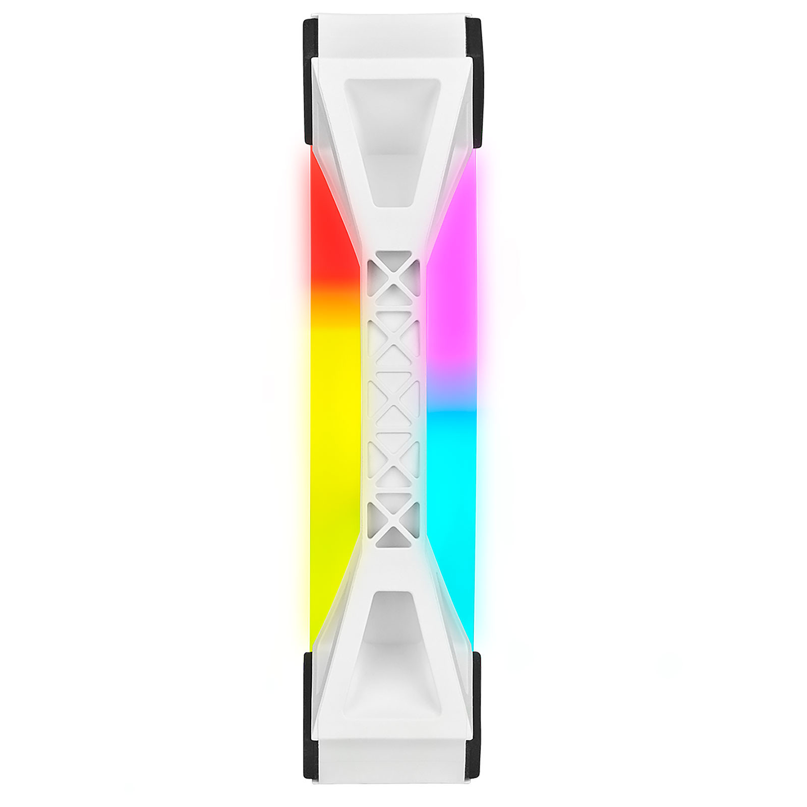 Corsair iCUE QL120 RGB Blanc 120mm - Ventilateur boîtier Corsair - 1