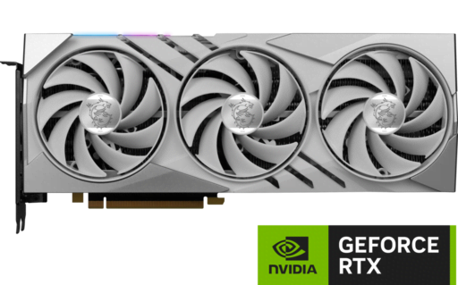 MSI GeForce RTX 4070 Ti GAMING X SLIM WHITE 12G - Carte graphique - 1