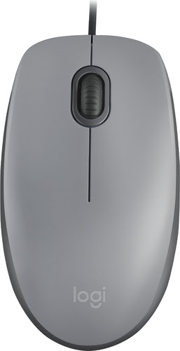 LOGITECH M110 SILENT - MID GRAY - Achat / Vente sur grosbill-pro.com - 0