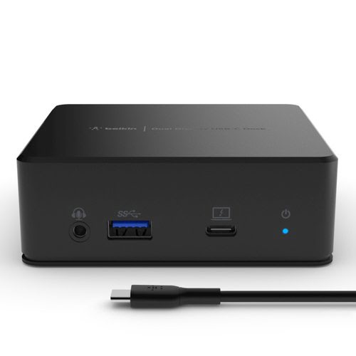 Dockstation en USB-C avec 2 X HDMI en DisplayLink