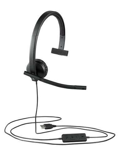 Logitech H570e Mono Mono Noir - Micro-casque - grosbill-pro.com - 3