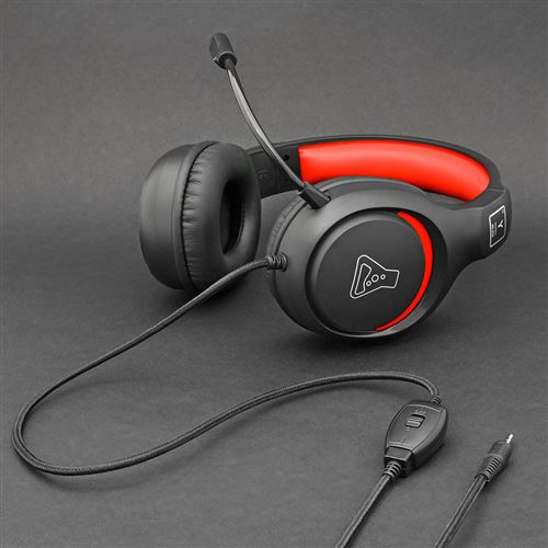 The G-LAB KORP YTTRIUM Stereo Rouge - Micro-casque - grosbill-pro.com - 1
