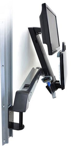 Grosbill Accessoire écran Ergotron 45-266-026/SV Sit-Stand Combo Arm