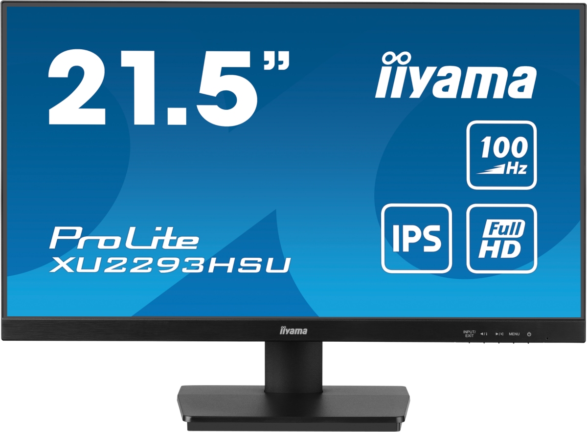 Grosbill Ecran PC Iiyama XUB2293HSU-B6 21.5" FHD/100Hz/IPS/1ms/Pivot/FS