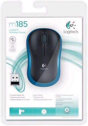 WIRELESS MOUSE M185 BLUE - Achat / Vente sur grosbill-pro.com - 4