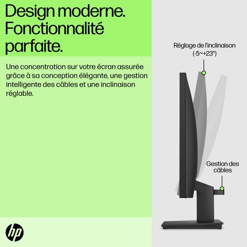 HP P22v G5 FHD Monitor - Achat / Vente sur grosbill-pro.com - 2