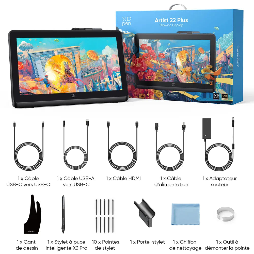Artist 22 Plus/5080LPI/22"/Noir#