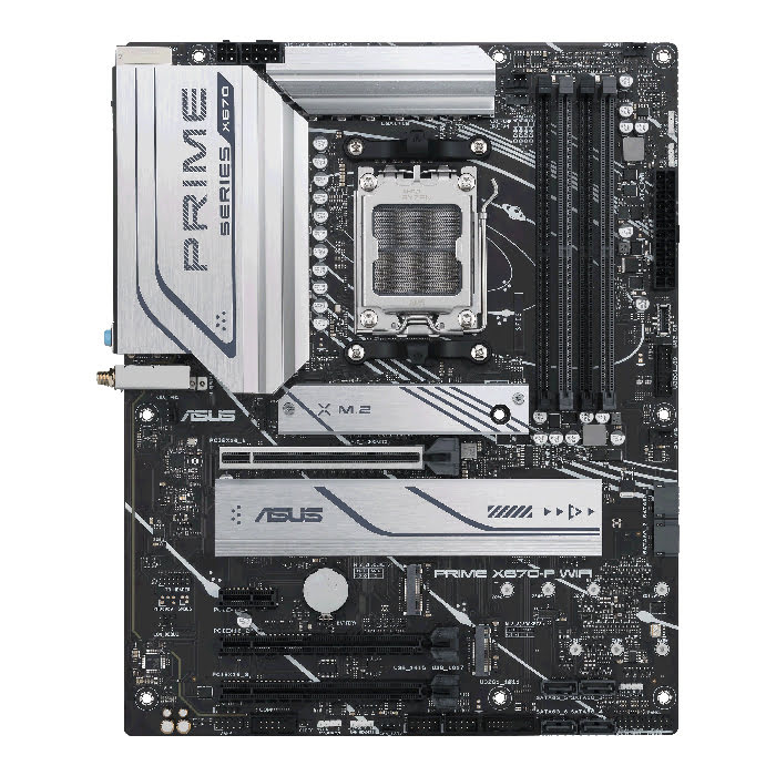 Asus PRIME X670-P WIFI ATX  - Carte mère Asus - grosbill-pro.com - 1