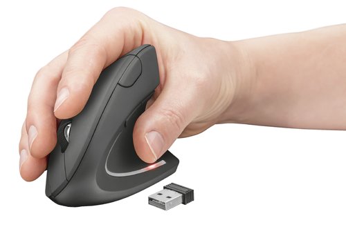 VERTO WRLS ERGONOMIC MOUSE - Achat / Vente sur grosbill-pro.com - 1