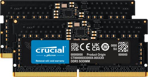 16GB Kit2x8GB DDR5-4800 SODIMM Crucial - Achat / Vente sur grosbill-pro.com - 0