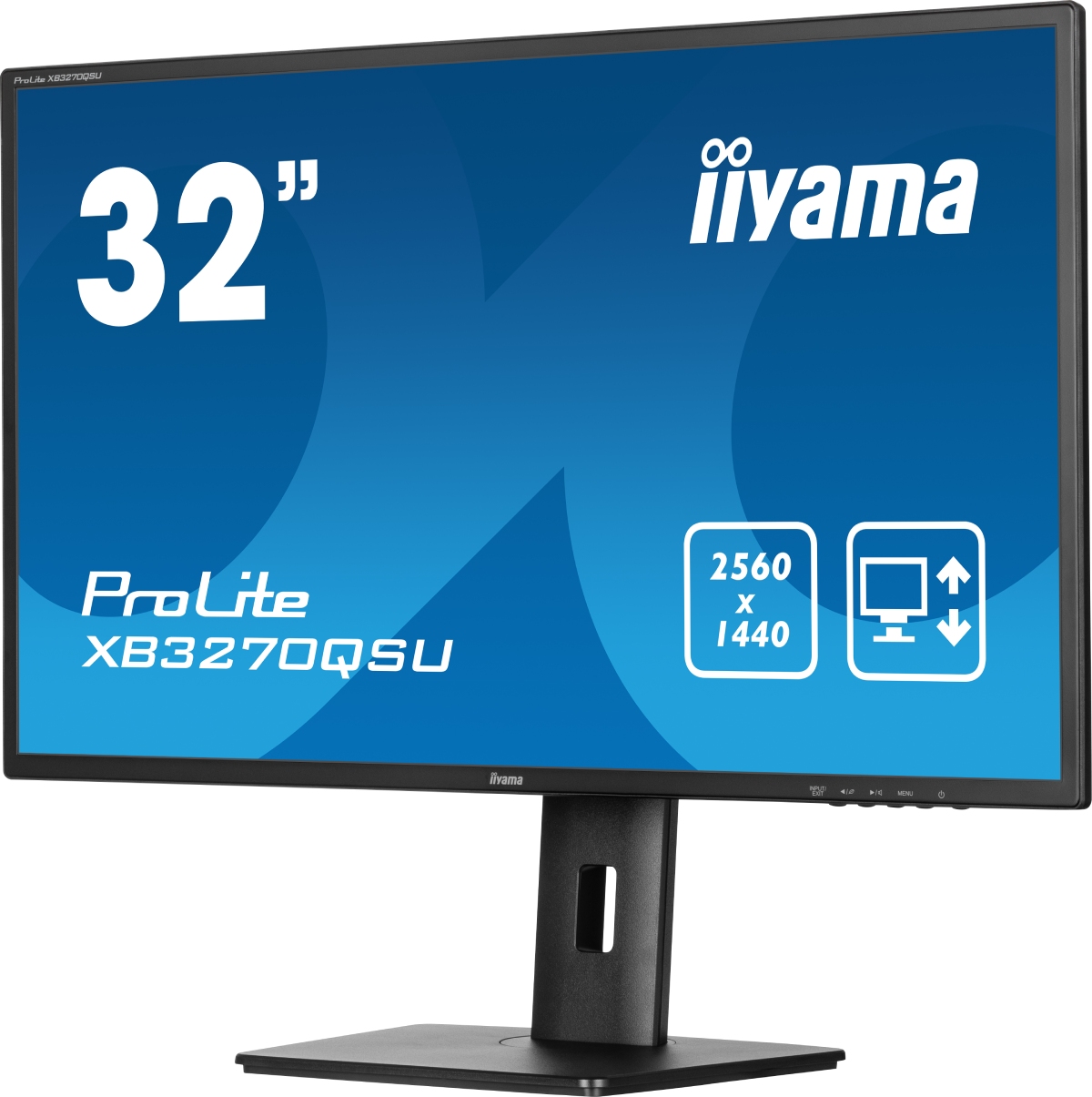 Iiyama 32"  XB3270QSU-B1 - Ecran PC Iiyama - grosbill-pro.com - 3