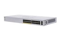 CBS110 Unmgd 24p GE Partl PoE 2x1G SFP S - Achat / Vente sur grosbill-pro.com - 0