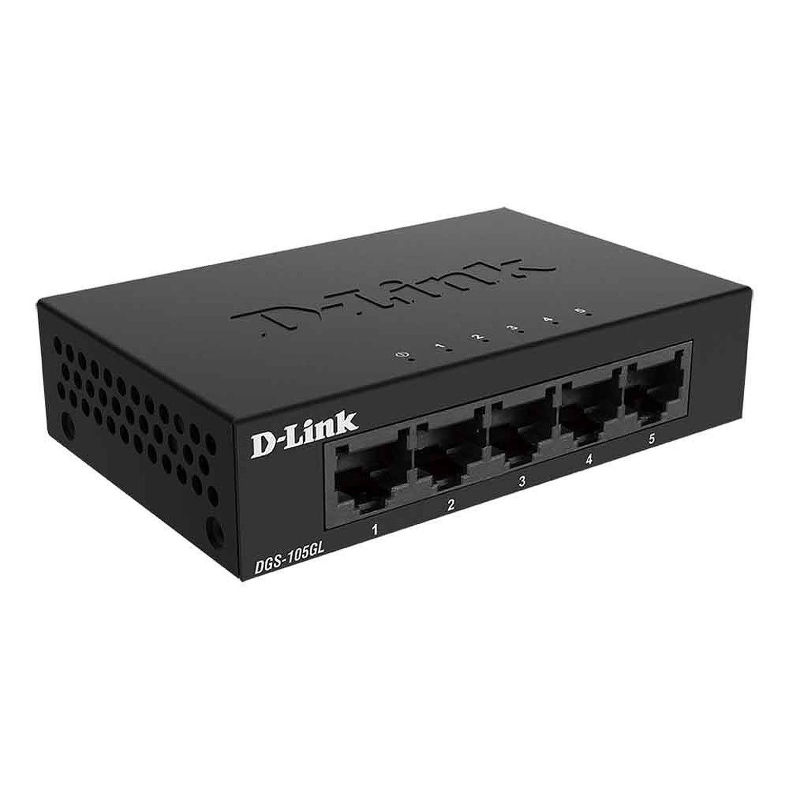 Switch D-Link 5 ports 10/100/1000 boitier métal - DGS-105GL - 2