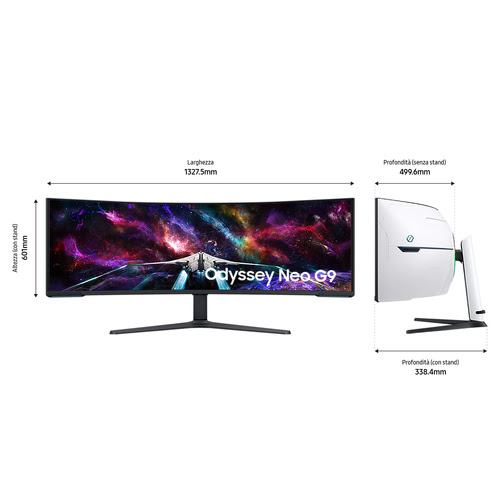 Samsung 57"  LS57CG952NUXEN - Ecran PC Samsung - grosbill-pro.com - 3