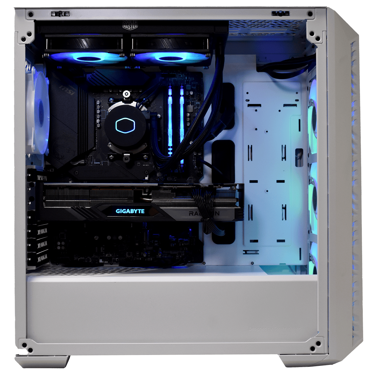 Grosbill Pro WHITESHOOT - R7 5700X/16Go/1To/RX 7800XT (0923) - Achat / Vente PC Fixe sur grosbill-pro.com - 1