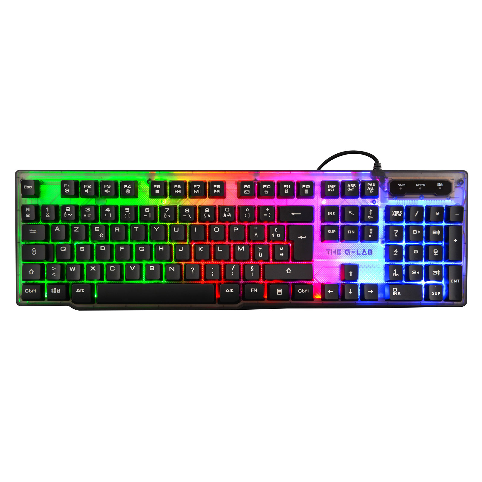 The G-LAB Keyz Neon - Clavier PC The G-LAB - grosbill-pro.com - 0