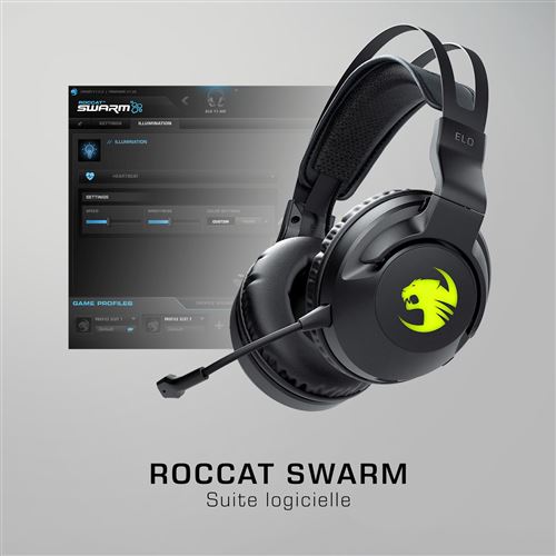 Roccat Elo 7.1 Air 7.1 Surround Noir - Micro-casque - grosbill-pro.com - 8