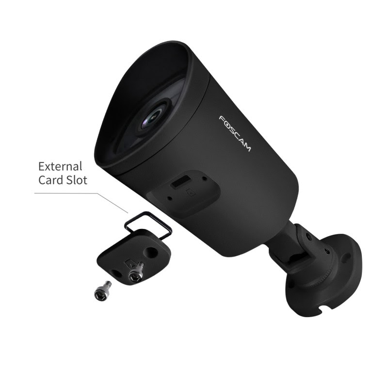 Foscam FI9902P Outdoor WiFi Bullet - 2MP/IP66/Black (FI9902P Black) - Achat / Vente Caméra réseau sur grosbill-pro.com - 2