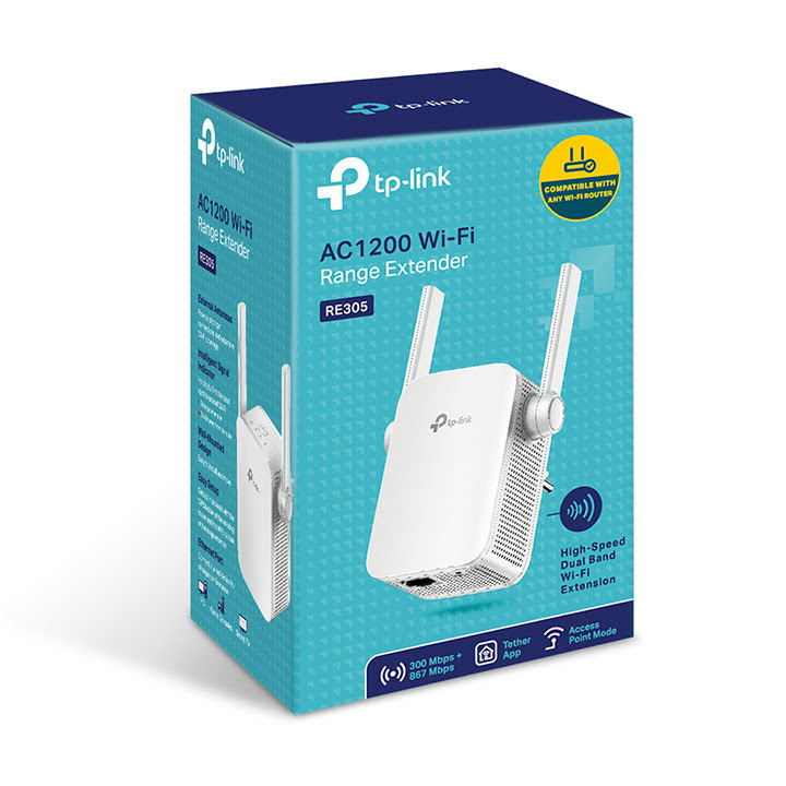 TP-Link RE305 - Répéteur WiFi AC 1200 - grosbill-pro.com - 1