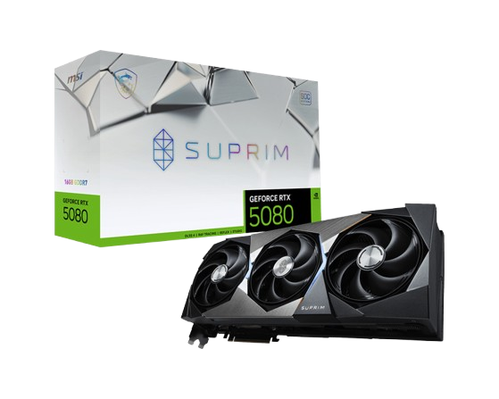 GeForce RTX 5080 16G SUPRIM SOC