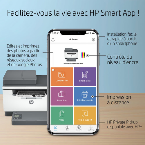 Imprimante multifonction HP LaserJet M234sdwe - grosbill-pro.com - 19