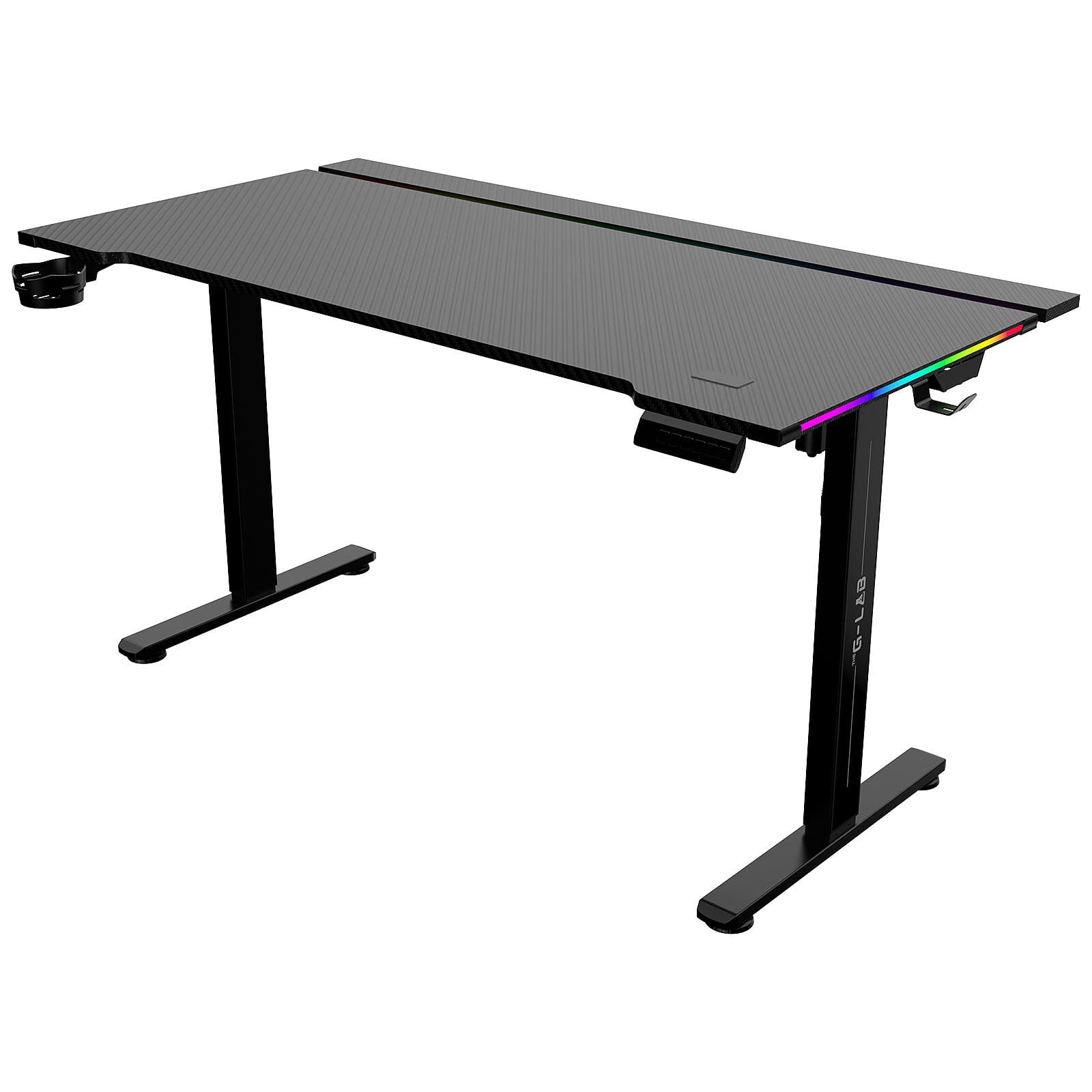 The G-LAB K-Desk Platinium RGB/Noir