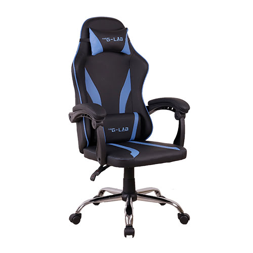 The G-LAB K-Seat Neon Noir/Bleu - Siège PC Gamer - grosbill-pro.com - 1