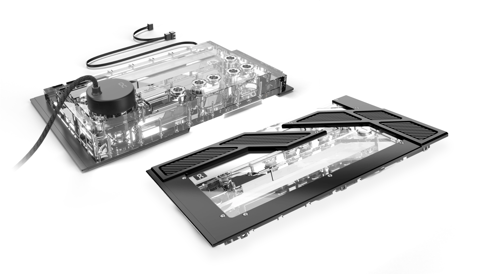 Grosbill Watercooling Alphacool DistroPlate pour HYTE Y60 - Pompe incluse 