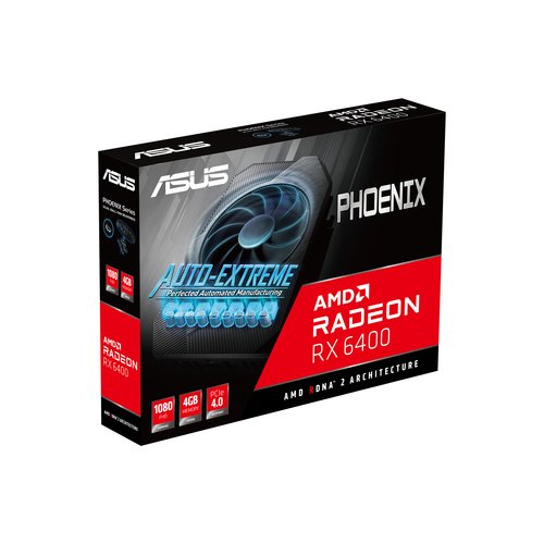 ASUS PH-RX6400-4GB Phoenix AMD Radeon RX 6400 4Go GDDR6 PCIe 4.0 1xDP 1.4a 1xHDMI 2.1 - Achat / Vente sur grosbill-pro.com - 3