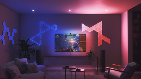 Nanoleaf Kit 4D TV Screen Mirror + Bande Led - Jusqu'à 85" (NF082K02-52LS) - Achat / Vente Objet connecté / Domotique sur grosbill-pro.com - 25