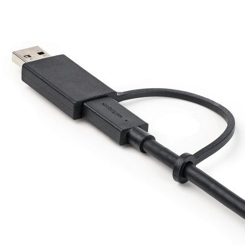 3ft Hybrid USB-C Cable w/USB-A Adapter - Achat / Vente sur grosbill-pro.com - 5