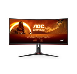 CU34G2XP/BK 34" CURVE UWQHD 180Hz/VA/1ms/FS Prem-Seconde Vie-Etat Satisfaisant