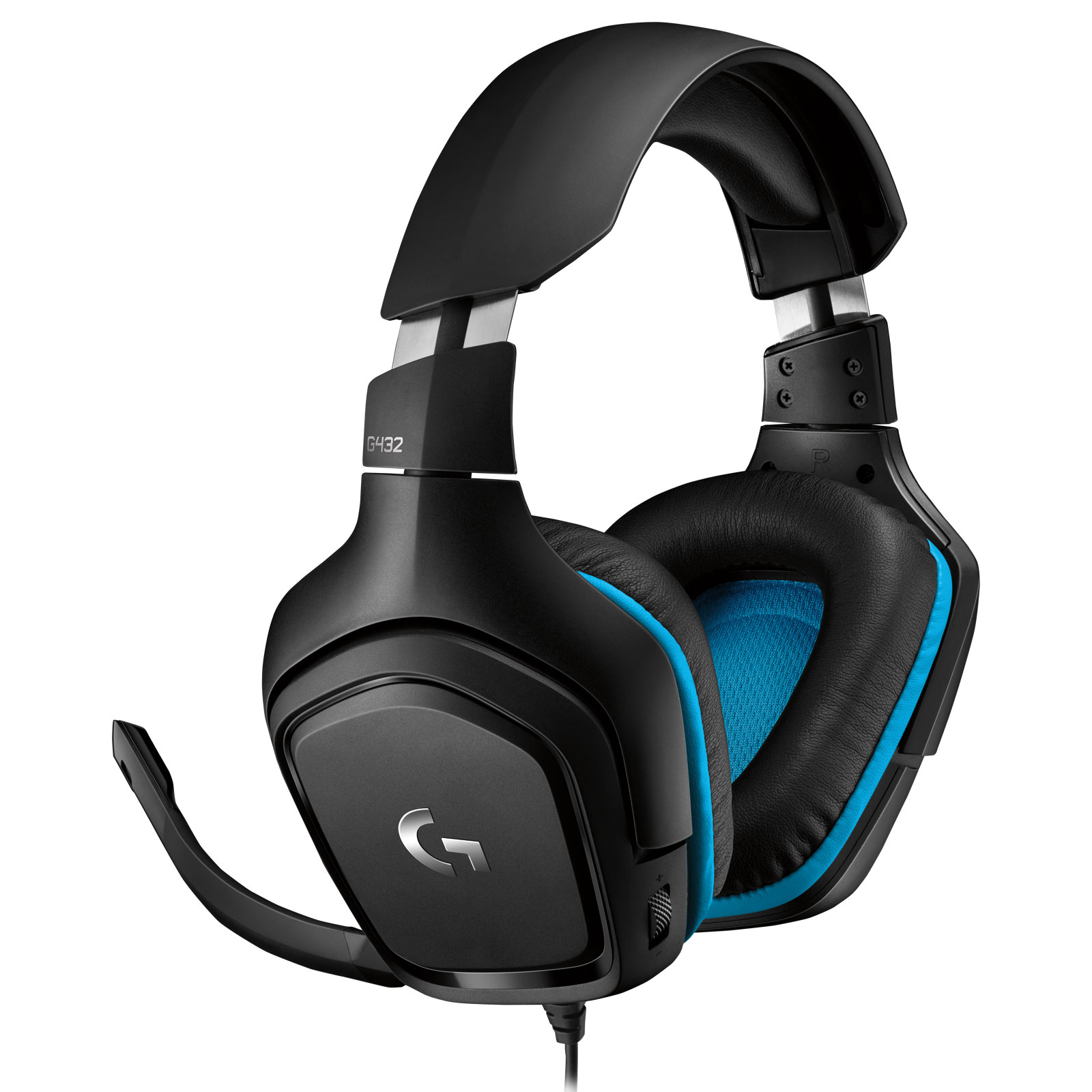 Logitech G432 7.1 7.1 Surround Noir - Micro-casque - grosbill-pro.com - 3