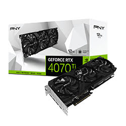 Grosbill Carte graphique PNY GeForce RTX 4070 Ti 12GB VERTO Triple Fan Edition