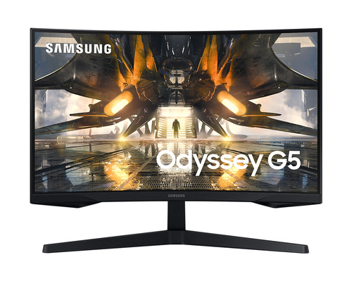 Grosbill Ecran PC Samsung ODYSSEY G5 27" WQHD/CURVE/165Hz/1ms/VA/FreeSync