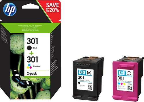 Pack de 4 cartouches d'encre HP 903 Cyan, Magenta, Jaune et Noir