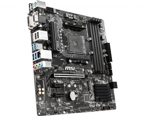 MSI B450M PRO-VDH MAX Micro-ATX  - Carte mère MSI - grosbill-pro.com - 3