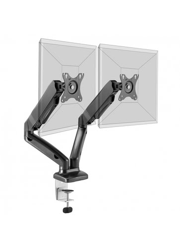 MONITOR ARM VESA DUAL SCREEN - Accessoire écran Port - grosbill-pro.com - 4