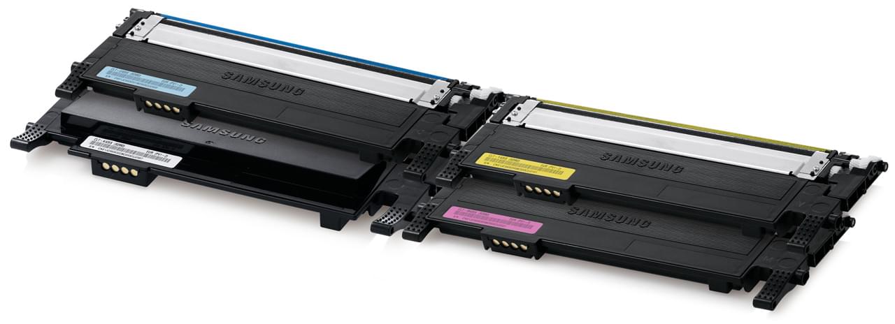 Pack Toners C/M/Y/BK CLT-P406C pour imprimante Laser Samsung - 0