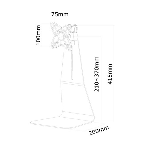 Desk Mount 10-27" Tilt/Rotate SILV - Achat / Vente sur grosbill-pro.com - 2