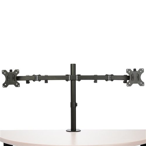 Monitor Arm - Dual - Crossbar - Steel - Achat / Vente sur grosbill-pro.com - 3